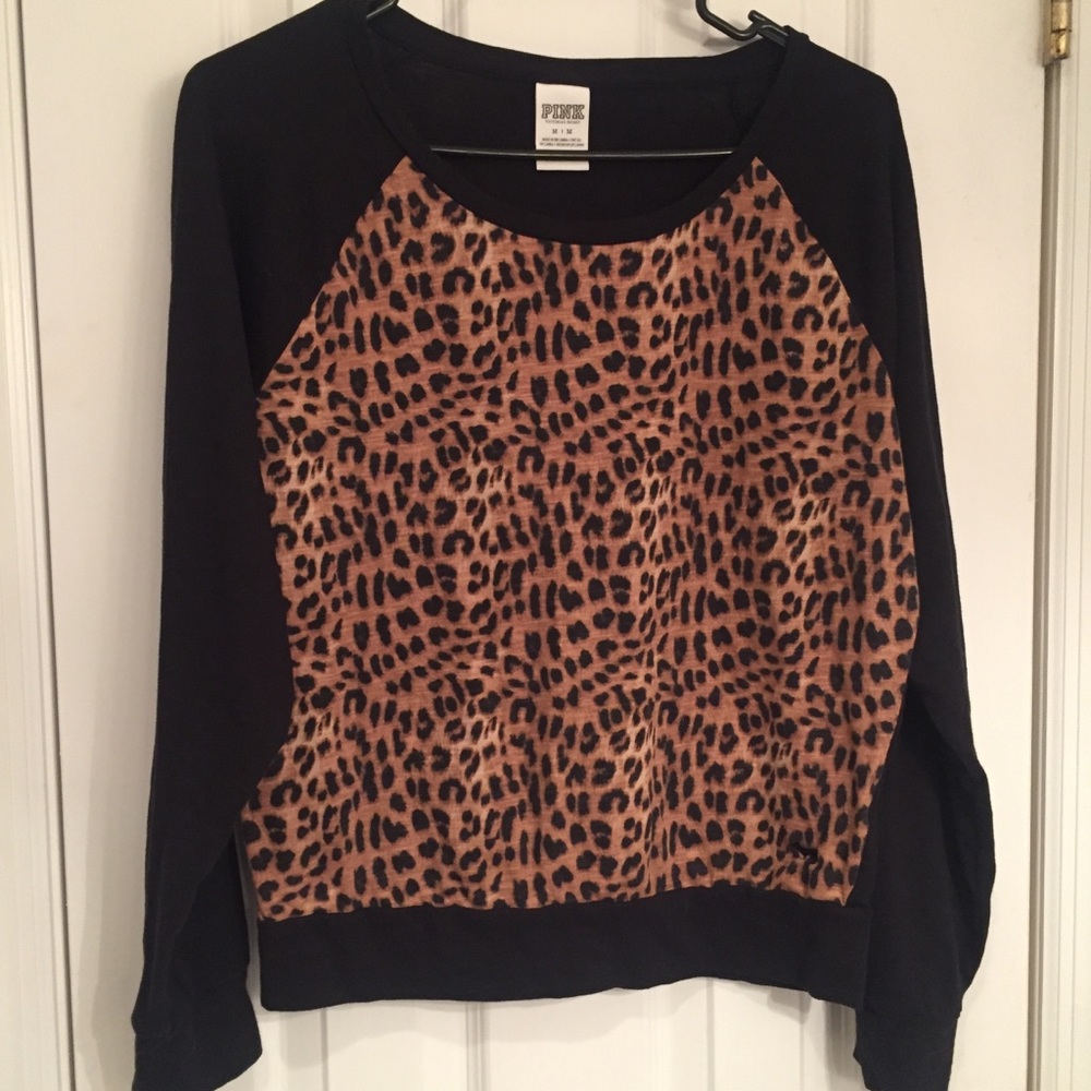 VS PINK Cheetah Print Top